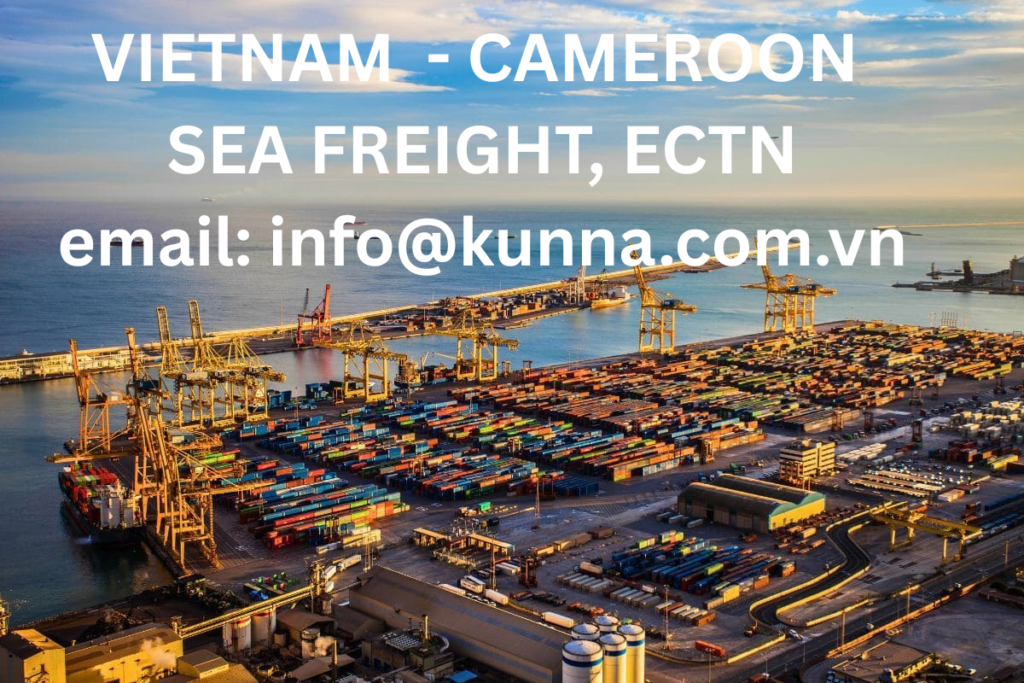 OCEAN FREIGHT FROM VIETNAM TO CAMEROON